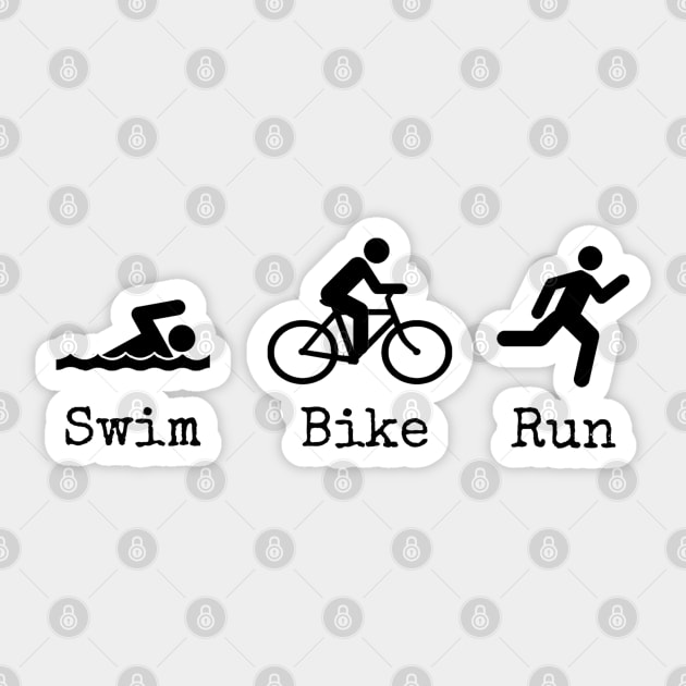 Triathlon Sticker by wanungara